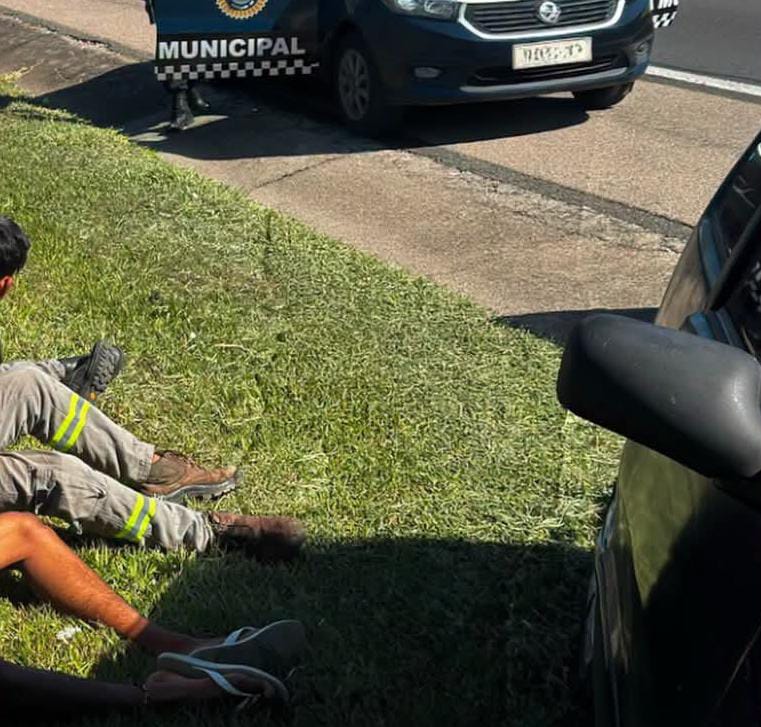 Durante perseguição policial, carro rompe cancela de pedágio em Itupeva